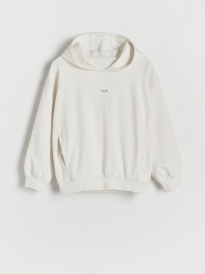 Cream Boys' Reserved Oversized Sweaters | 07345LPKJ