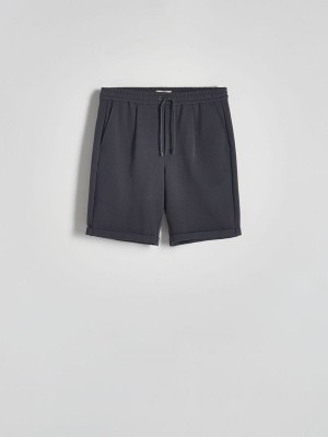 Dark Grey Men's Reserved Regular Shorts | 43126KBMS