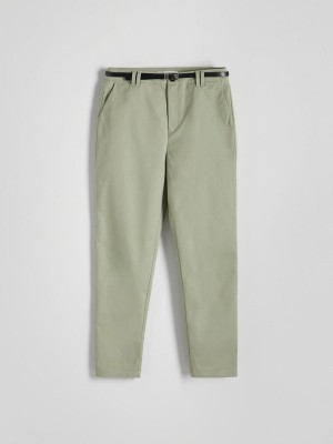 Green Women's Reserved Chino With Trousers | 84056BHUI