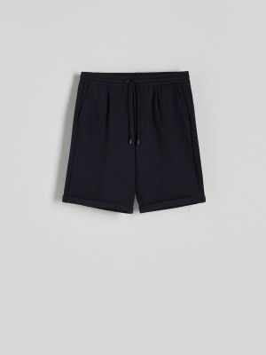 Navy Men's Reserved Regular Shorts | 28567TFJB