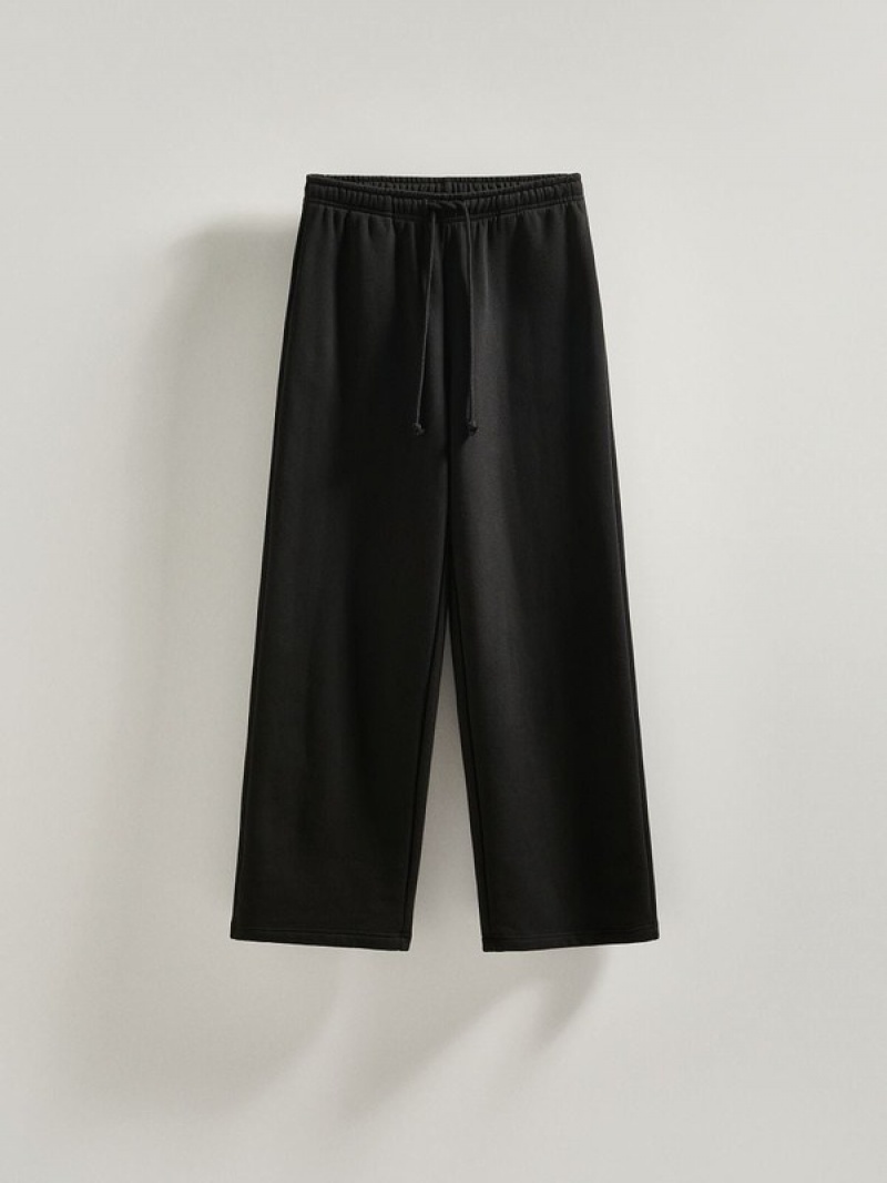 Black Women's Reserved Cargo Trousers | 53274UHQF