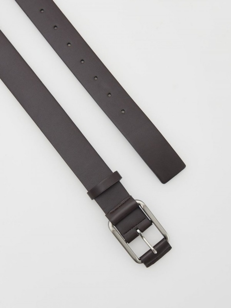 Blue Men's Reserved Combined Materials Belts | 05296ITYP