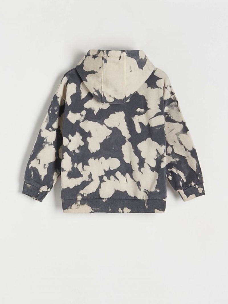 Dark Grey Boys' Reserved Tie-dye Sweaters | 41283ZUHY