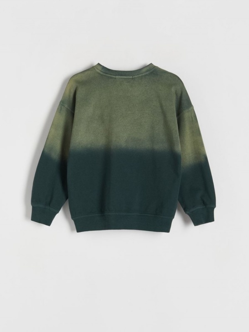 Green Boys' Reserved Classic Sweaters | 92154UQKR