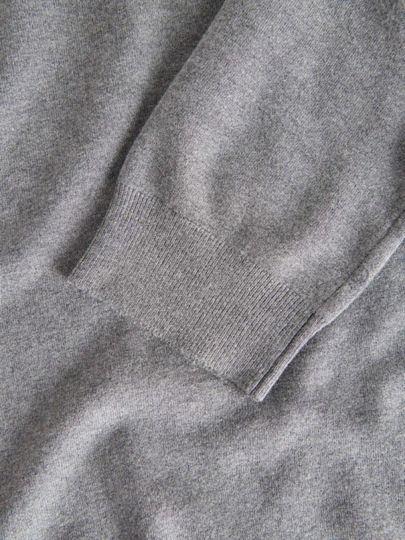 Grey Women's Reserved Turtleneck Sweaters | 14709WDHU