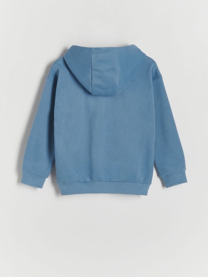 Grey / Blue Boys' Reserved Classic Sweaters | 50738HDEO