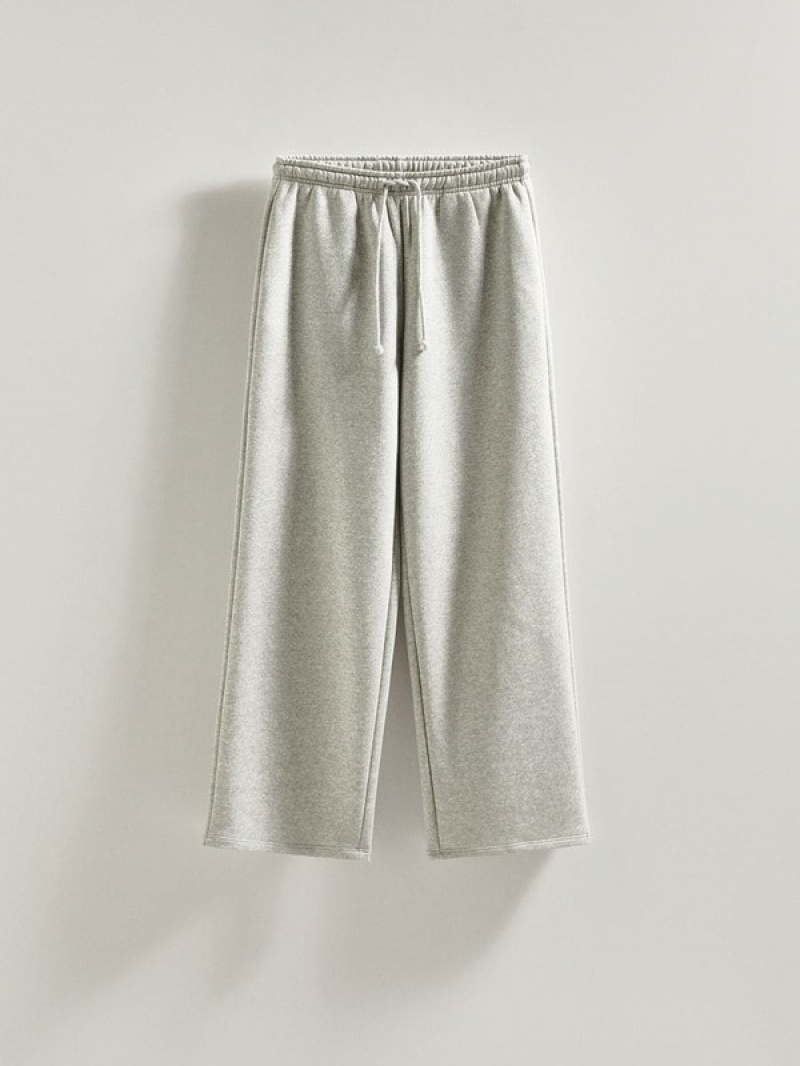 Light Grey Women's Reserved Cargo Trousers | 85372XNMF