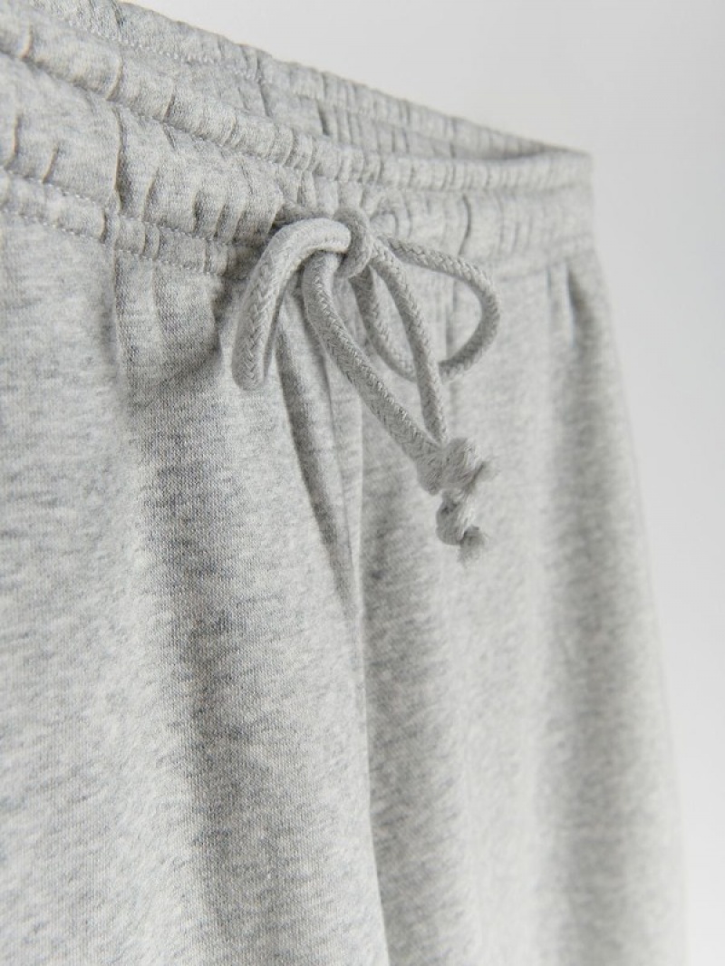 Light Grey Women's Reserved Cargo Trousers | 85372XNMF