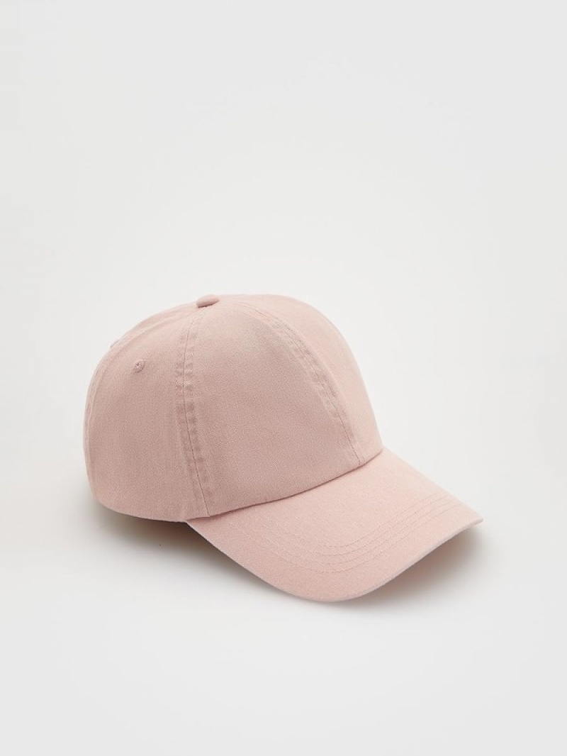 Pink Women\'s Reserved Cotton Baseball Caps | 04875RAQN